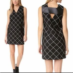 Rag & Bone Phoebe Windowpane Shift Dress 10